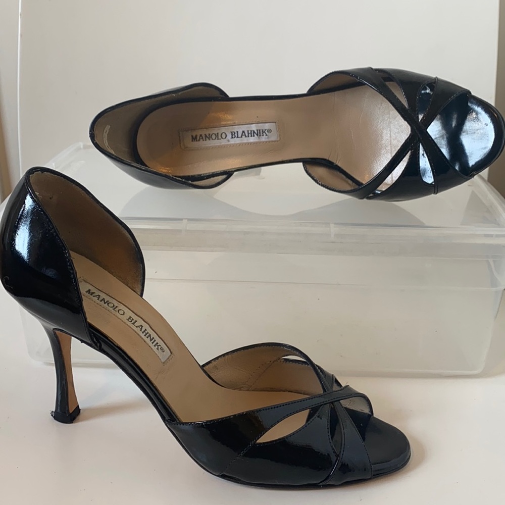 Manolo Blahnik Black Heels